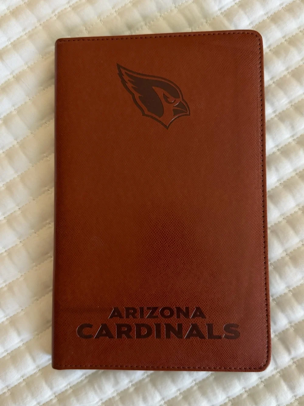 Arizona Cardinals Brown Leather-like Folio